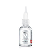 VICHY LiftActiv HA serum bottle pouring for smooth, hydrated skin.