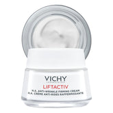 Vichy LiftActiv Supreme jar close-up showing rich texture for hydration