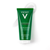 VICHY Normaderm: botella de gel limpiador para piel grasa, sensación fresca.