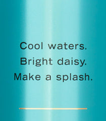 Victoria's Secret Aqua Kiss spray action demonstrates easy application and a light, airy scent.