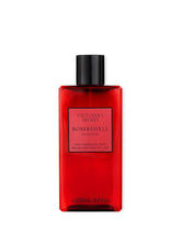 Victoria's Secret Bombshell Intense Mist bottle front view highlighting elegant fragrance