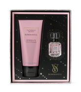 Victoria's Secret Bombshell Mini Fragrance Duo bottle close-up for travel-friendly scent