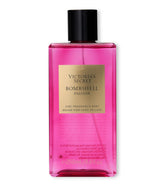 Victoria's Secret Bombshell Passion mist bottle highlighting a fresh floral scent.