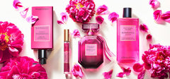 Victoria's Secret Bombshell Passion mist label emphasizes branding and long-lasting allure.