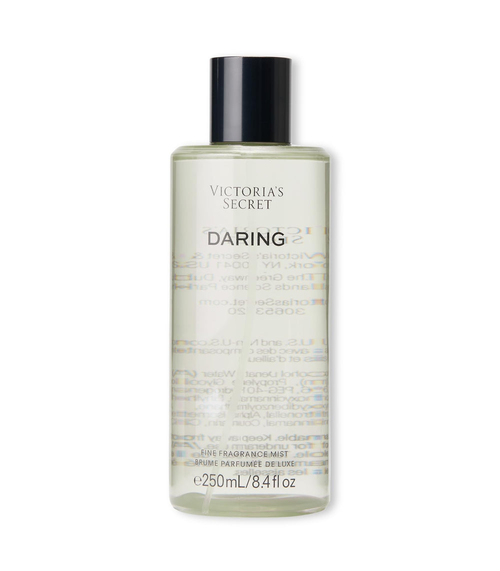 Victoria's Secret Daring Fragrance Mist bottle front, daily refresh