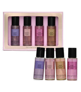 Victoria's Secret Velvet Petals fragrance mist bottle close-up for a fruity floral mood.