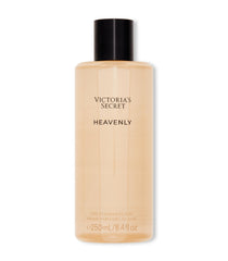Victoria's Secret Heavenly Fine Fragrance Mist bottle top view for quick daily refresh.