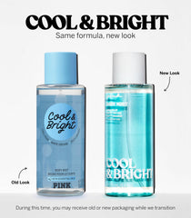 Victoria's Secret Pink Cool and Bright orchid note adds floral depth.