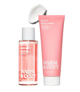 Victoria's Secret Pink Warm & Cozy Mist bottle for quick daytime refreshment.