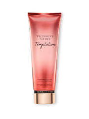 Victoria's Secret Temptation, botella frontal, fragancia envolvente para todo el día.