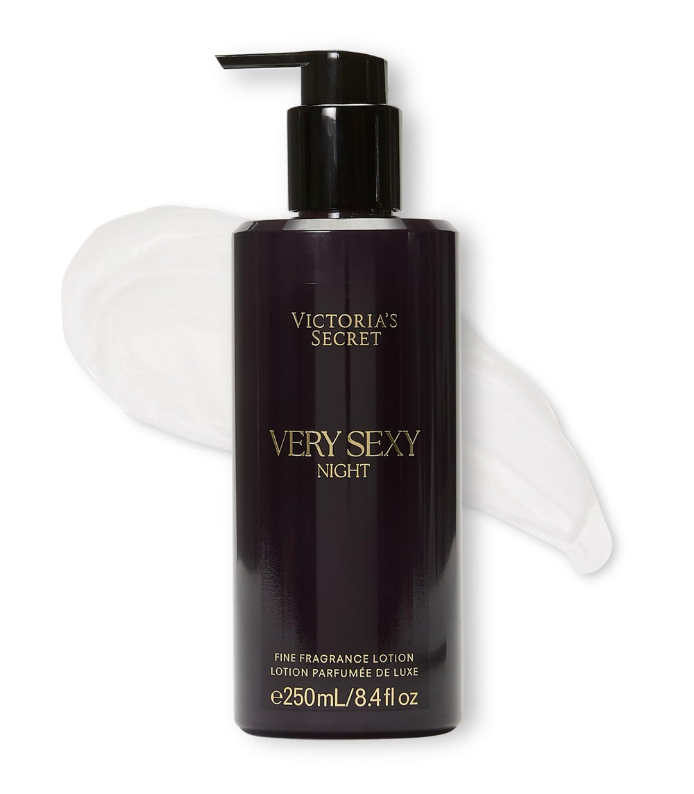 Victoria's Secret Very Sexy Night loción en botella para una aplicación suave y piel hidratada