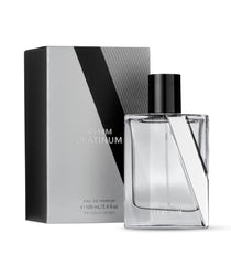 Victoria's Secret VS Him Platinum bottle front for a bold, lasting masculine impression.