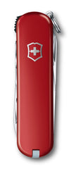 Victorinox Nail Clip 580 tool open showing nail clipper in action for quick grooming.