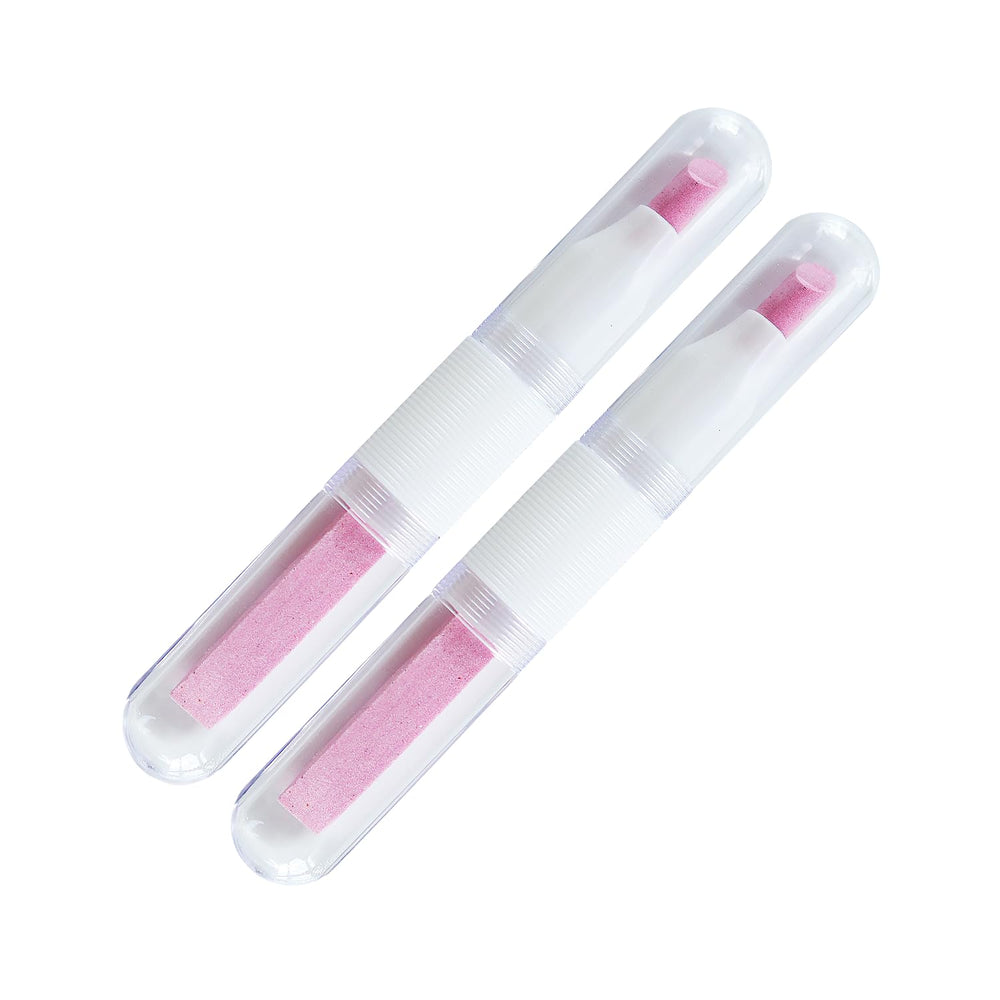 VICTORY NAIL Ceramic Pusher Files with Case offer precise at-home nail shaping.