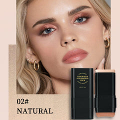 Vienflona foundation stick brush end for seamless contouring.