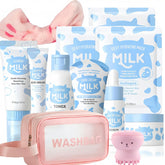 Vienflona milk face cleanser for kids provides gentle cleansing and soft skin.