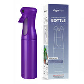 VIGOR PATH continuous spray bottle for hair delivers a smooth, even mist for quick styling.