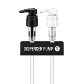 Vigor Path universal pump on a 1 L bottle showing broad compatibility and smooth dispensing.