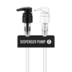 Vigor Path universal pump on a 1 L bottle showing broad compatibility and smooth dispensing.