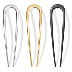 Vigorpace broches franceses en oro, ideales para un recogido elegante.