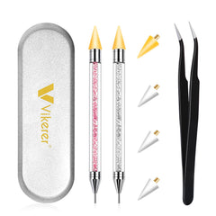 Vikerer mango acrílico ergonómico para aplicar con mayor comodidad.