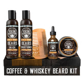 Viking Revolution beard wash bottle for daily cleansing and hydration.