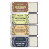 Viking Revolution Cedar Wood solid cologne for men, clean masculine scent for daily wear.