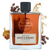 Viking Revolution coffee & whiskey bottle, bold masculine fragrance for evenings.