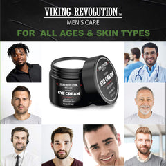 Crema ojos Viking Revolution, textura ligera y absorción rápida para la rutina matutina.