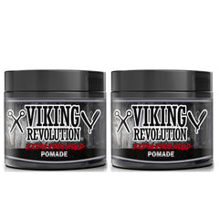 Viking Revolution Extreme Hold Pomade: bote para un peinado duradero y controlable.