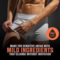 Viking Revolution Intimate Wash con aloe vera para suavidad diaria.