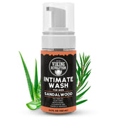 Viking Revolution Intimate Wash: botella espumosa para limpieza localizada y fresca.