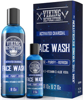 Viking Revolution Limpiador con Carbón: botella frontal para uso diario y sensación fresca.
