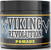 Viking Revolution Pomade 4oz tin for firm hold and easy styling.