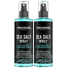 Viking Revolution Sea Salt Spray creates textured hair with beach-ready volume.