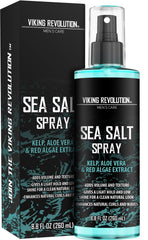 Viking Revolution spray de sal marina para cabello con volumen natural.