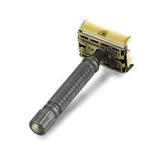 Razor metal body of Chieftain 5 BC for durability and classic aesthetics.