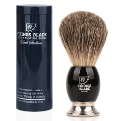 VIKINGS BLADE Dark Stallion brush handle with ultra-heavy acrylic for premium balance