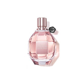 Viktor&Rolf Flowerbomb bottle close-up showcases premium packaging and elegant silhouette.