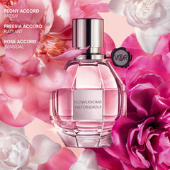 Viktor&Rolf Flowerbomb mini duo side-by-side for travel touchups