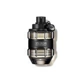 Viktor&Rolf Spicebomb bottle close-up with spray, ideal for daytime wear and bold presence.