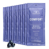 Village Naturals Therapy empaque de bano mineral arandano citrico para relajacion