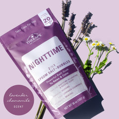 Village Naturals Therapy Burbujas densas: envuelven la piel durante el baño.
