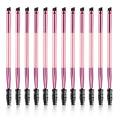 Vin Beauty brow brush angled head for precise shaping and definition.