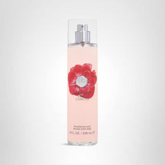 Vince Camuto Amore spray application, smooth fragrance for lasting allure and romantic moments.