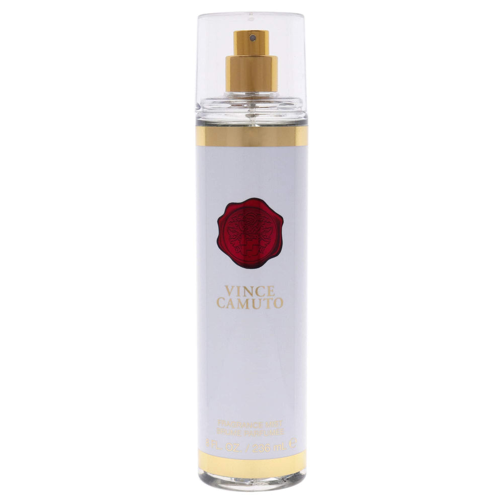 Vince Camuto Dreamy Floral scent bottle with elegant glass design.