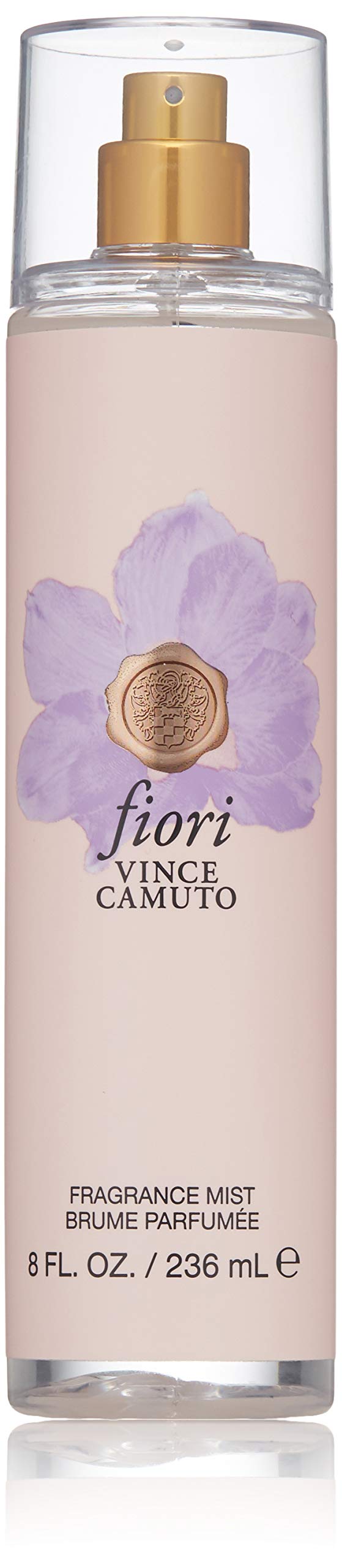 Vince Camuto Fiori bottle mist showing a fresh, uplifting aroma for daily wear