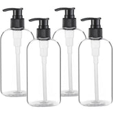 Vioetry empty pump bottles 4-pack 16oz for easy refills and organized countertops.