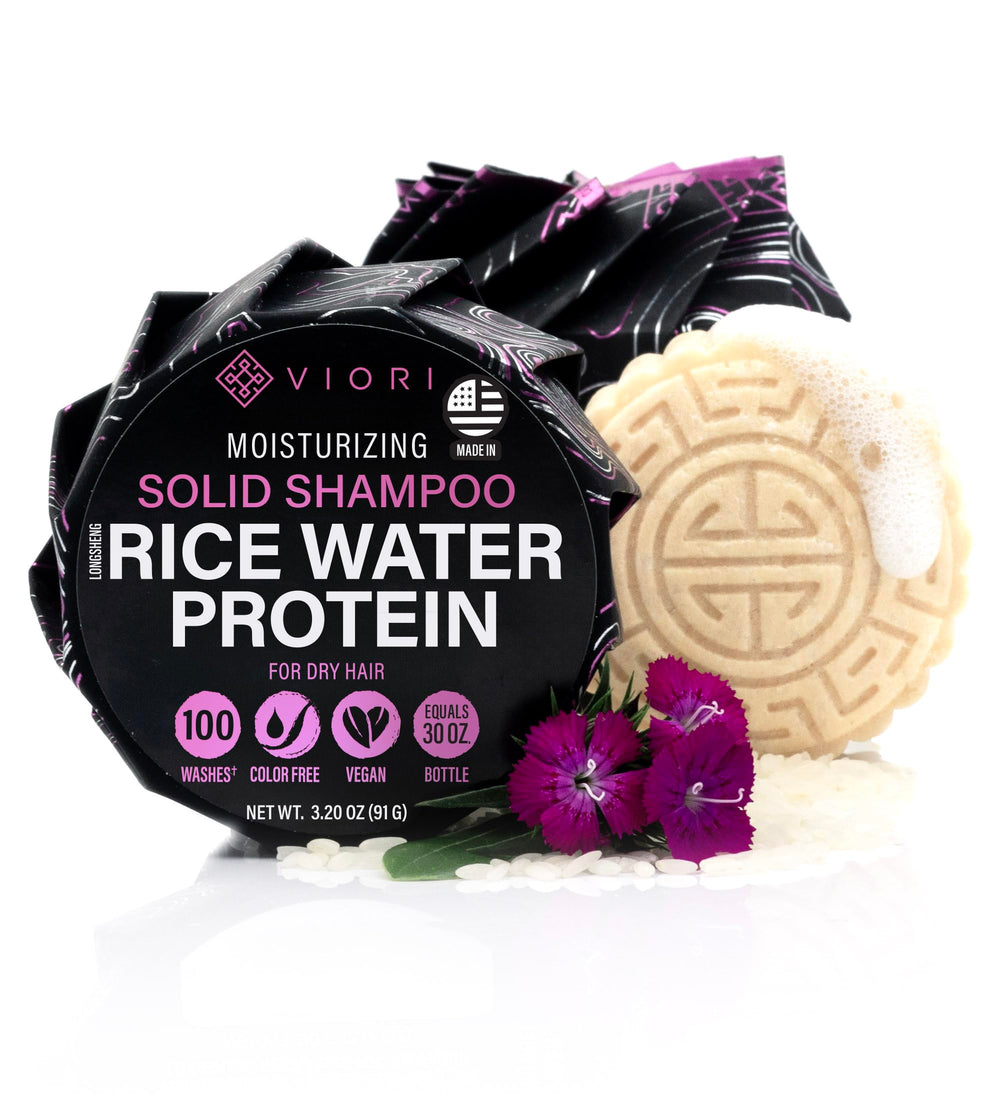 Viori barra champu arroz agua: cuidado suave y revitalizante para el cabello