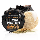 Viori Native Essence Shampoo Bar en presentación práctica sin frascos, ideal para viajes.